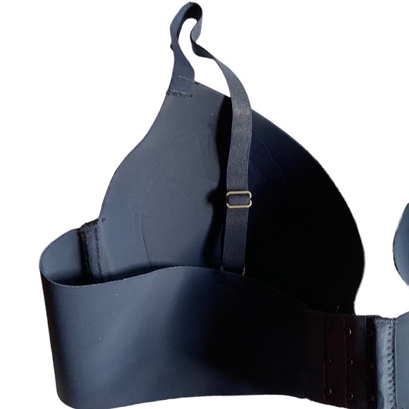 Lucky Brand Women’s Demi Bra Navy Blue Wired Light Lift No Show 42D - Picture 2 of 7